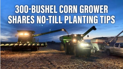 300-Bushel Corn Grower Shares No-Till Planting Tips