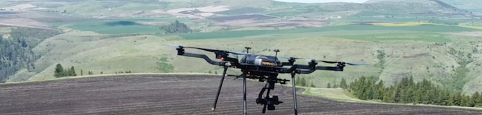 TerraClear rock picking drone