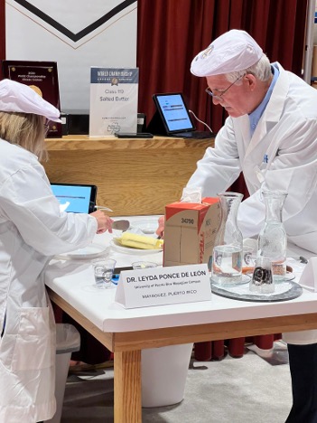 Behind the scenes at the World Championship Cheese Contest.