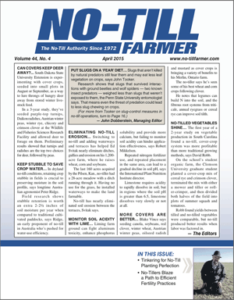 April 2015 Edition of No-Till Farmer