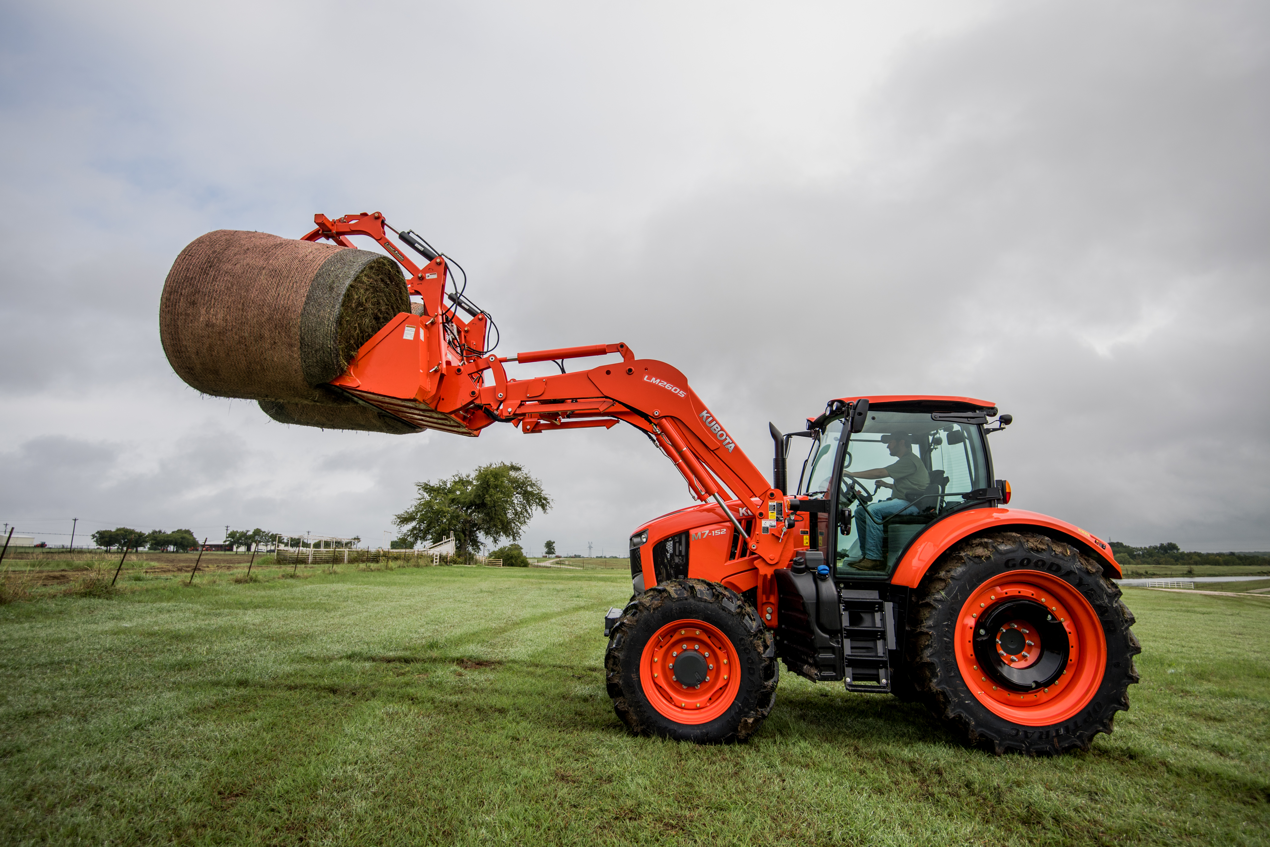 TitanGY LSW tire on Kubota