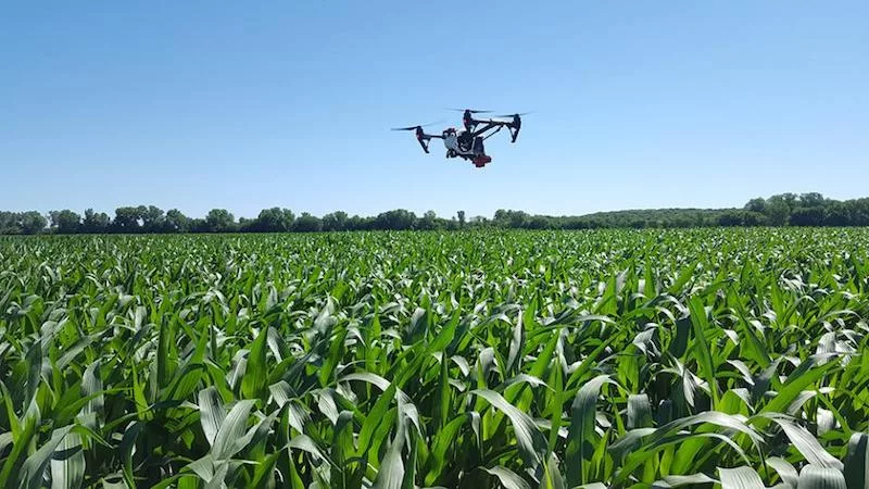 Nitrogen-Sensing Drone