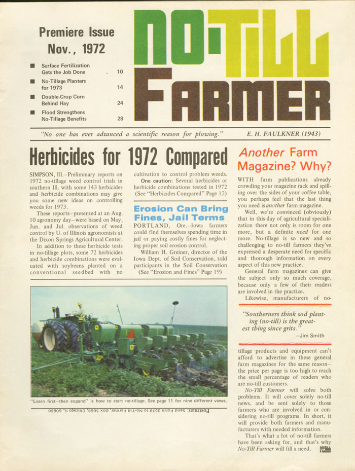 first edition of No-Till Farmer