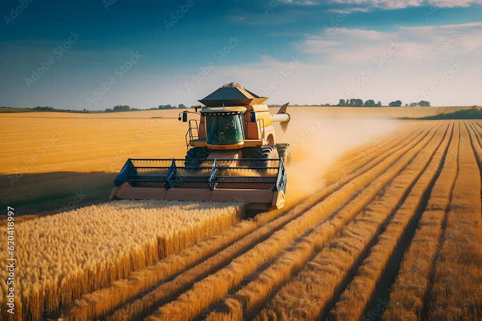 AI soybean harvest