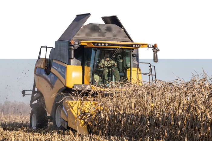 Howard-G.-Buffett-operating-Combine