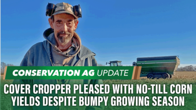 Cover Cropper Pleased with No-Till Corn Yields Despite Bumpy Growing Season