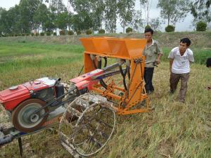 Cambodia's first no-till seeder