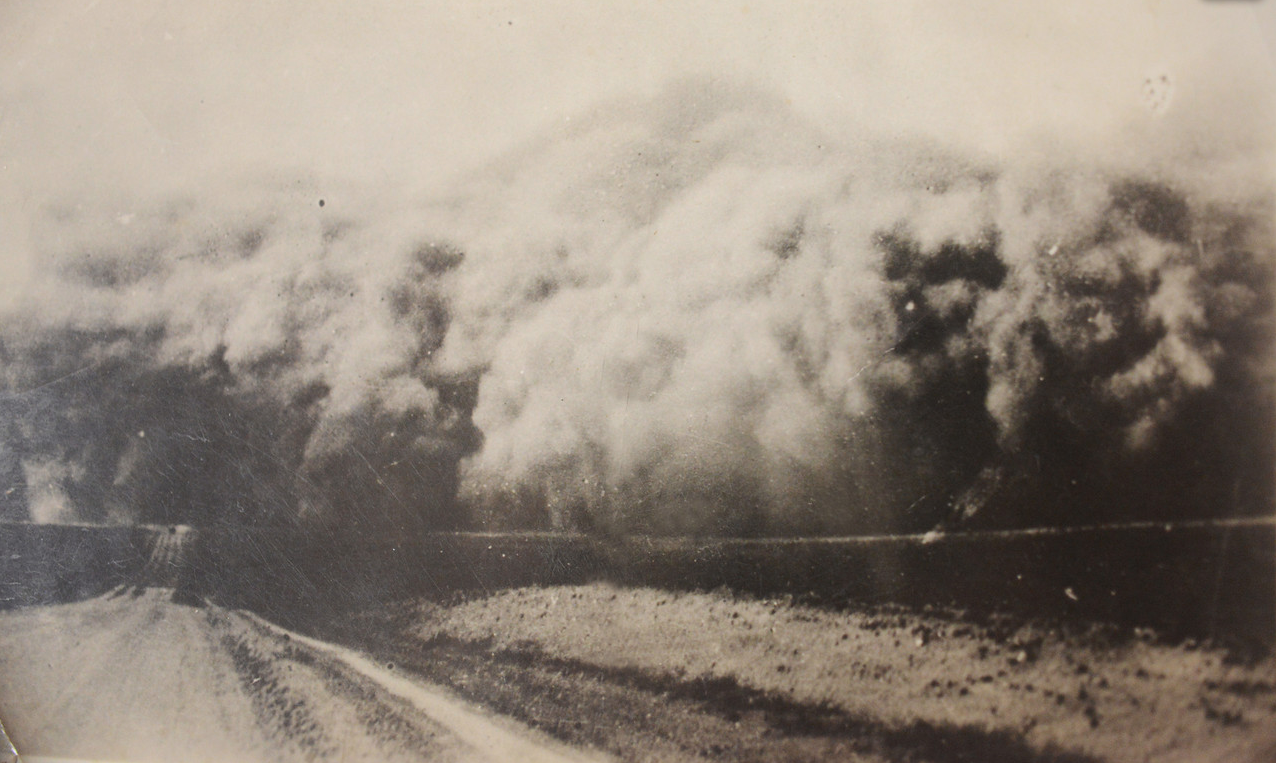 Dust storm in Swisher County, Texas, in 1935