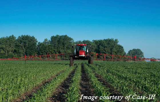 Fungicide applications in corn