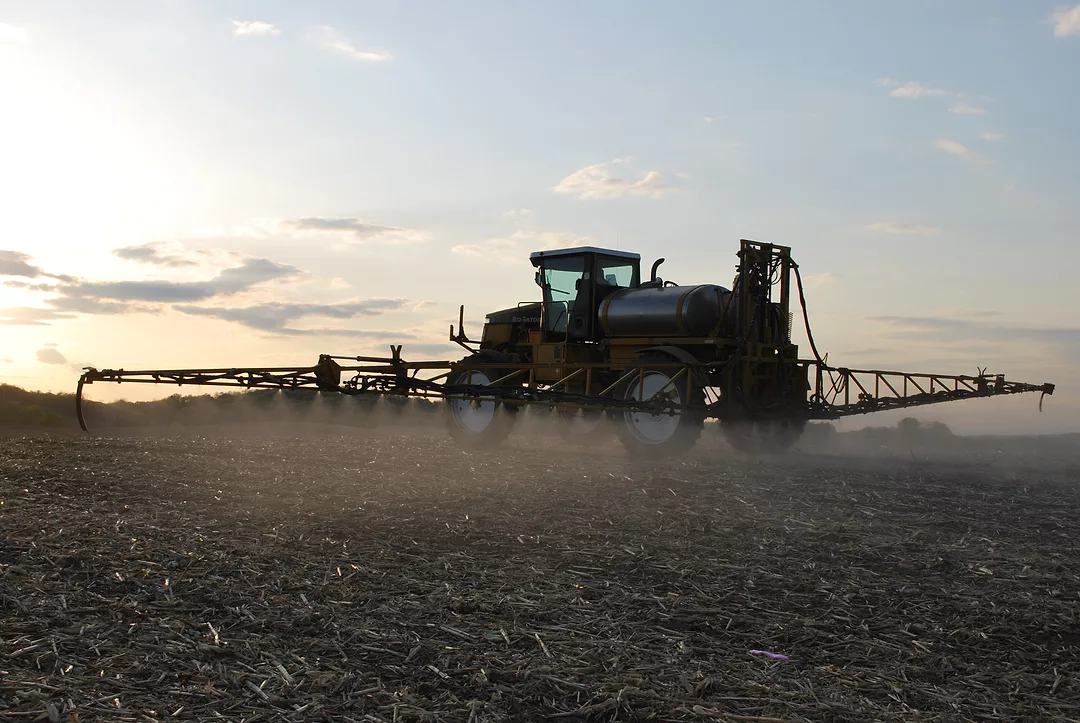 spraying