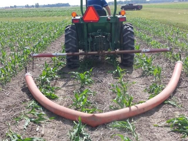 drag hose corn