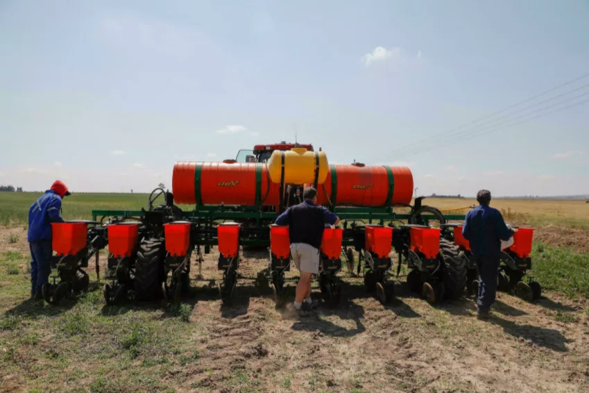 Danie Bester South Africa Soybean Planter