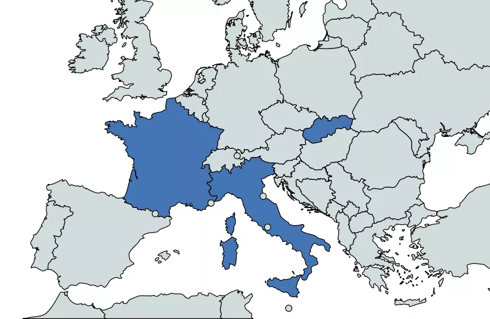 Europe No-Till Stories Map
